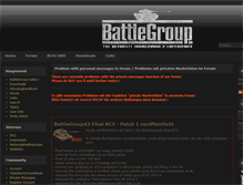 Tablet Screenshot of battlegroup42.de